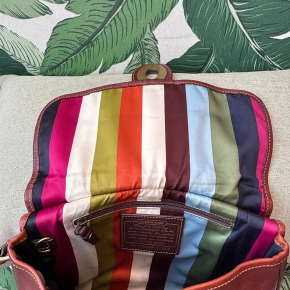 Coach 65th Anniversary Legacy Leather Whiskey Hippie Crossbody Bag 10325 - Picture 13 of 15